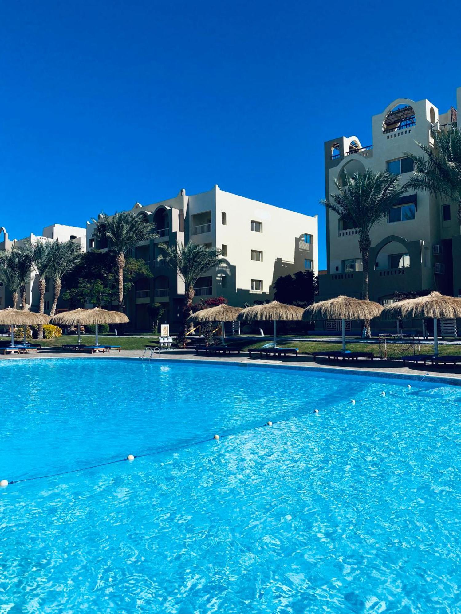 Apartment In El Karma Aqua Beach Resort Hurghada Near El Gouna 外观 照片